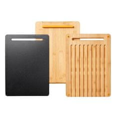 105 Fiskars Zestaw desek do krojenia Bambus 1057550 Functional Form Wytrzymałe Wielofunkcyjne