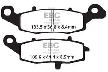 Klocki hamulcowe EBC FA229V V-PAD (kpl. na 1 tarcze)