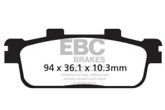Klocki hamulcowe EBC FA427R (kpl. na 1 tarcze)