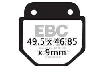 Klocki hamulcowe EBC FA486 (kpl. na 1 tarcze)