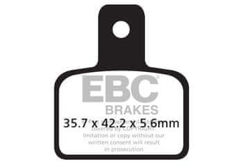Klocki hamulcowe EBC FA495 (kpl. na 1 tarcze)
