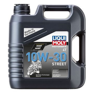 Liqui Moly Olej silnikowy półsyntetyczny do motocykli 10W30 Street 4T 4 litry