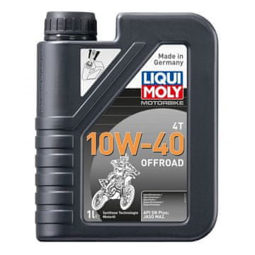 Liqui Moly Olej silnikowy półsyntetyczny do motocykli 10W40 Offroad 4 litry