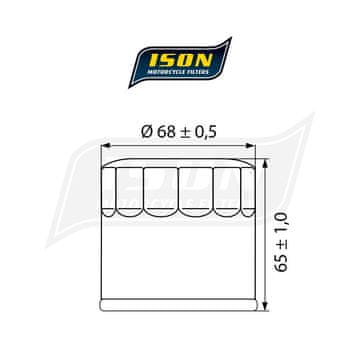 ISON filtr oleju 138