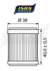 ISON filtr oleju 141