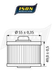 ISON filtr oleju 145