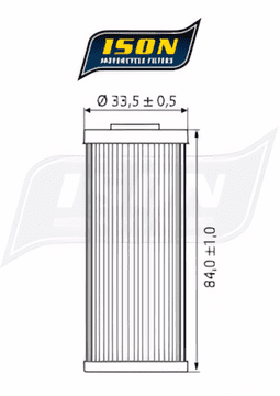 ISON filtr oleju 652