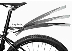 ROCKBROS Zestaw błotników rowerowych (DNB-890) 26/27,5/28"