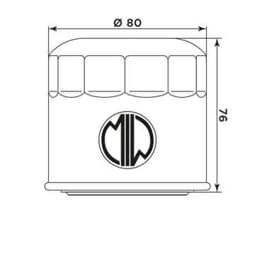 MIW Filtr Oleju S3007