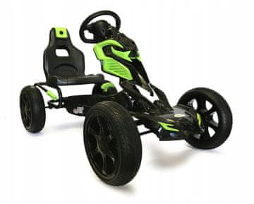 joy4kids PEDALNI GO-KART 1504 scout ZELENA