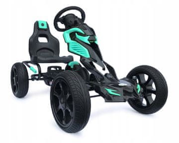 joy4kids GOKART NA PEDAŁY 1504 scout TURKUS