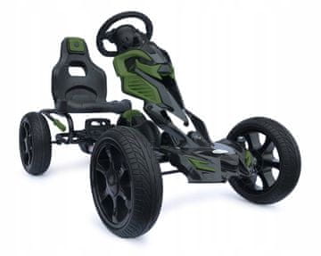 joy4kids GOKART NA PEDAŁY 1504 scout KHAKI