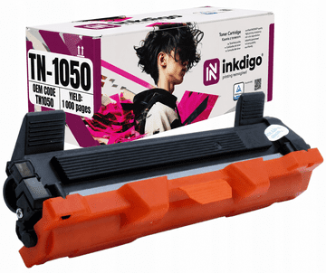 Inkdigo toner TN1050 kompatybilny z Brother DCP-1510E HL-1110E MFC-1810E Certyfikat TÜV