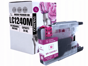 Inkdigo tusz LC1240XLM kompatybilny z Brother DCP-J525W MFC-J430W Certyfikat TÜV