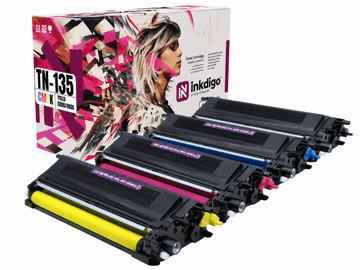 Inkdigo toner TN135 kompatybilny z Brother DCP-9040CN HL-4040CDNLT Certyfikat TÜV