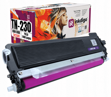 Inkdigo toner TN230M kompatybilny z Brother DCP-9010CN HL-3040CN MFC-9120CN Certyfikat TÜV