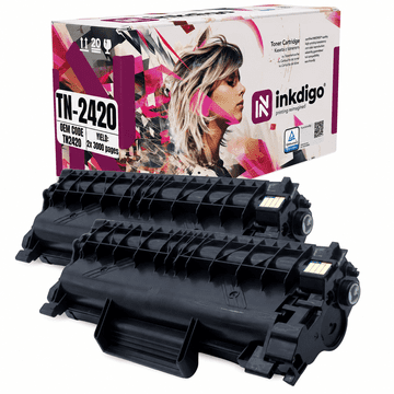 Inkdigo toner TN2420 kompatybilny z Brother DCP-L2510D HL-L2310D HL-L2370DN Certyfikat TÜV