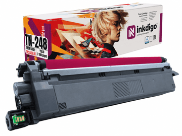 Inkdigo toner TN248M kompatybilny z Brother DCP-L3515CDW HL-L3215CW Certyfikat TÜV