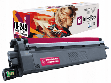 Inkdigo toner TN249M kompatybilny z Brother HL-L8230CDW MFC-L8340CDW Certyfikat TÜV