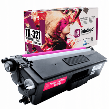 Inkdigo toner TN321M kompatybilny z Brother DCP-L8400CDN HL-L8250CDN Certyfikat TÜV