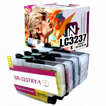 Inkdigo tusz LC3237XL kompatybilny z Brother HL-J6000DW MFC-J5945DW Certyfikat TÜV
