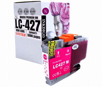Inkdigo tusz LC427XLM kompatybilny z Brother HL-J6010DW MFC-J5955 Certyfikat TÜV