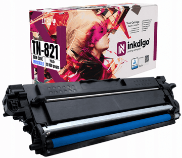 Inkdigo toner TN821XXLC kompatybilny z Brother HL-L9430CDN MFC-EX670 Certyfikat TÜV