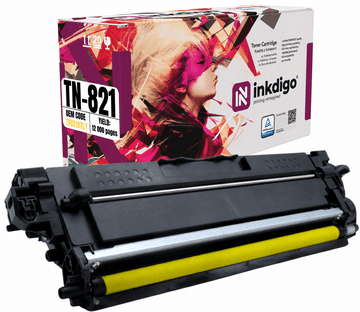 Inkdigo toner TN821XXLY kompatybilny z Brother HL-L9430CDN MFC-EX670 Certyfikat TÜV