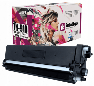 Inkdigo toner TN910BK kompatybilny z Brother HL-L9310CDW MFC-L9570CDW Certyfikat TÜV
