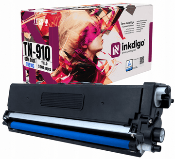 Inkdigo toner TN910C kompatybilny z Brother HL-L9310CDW MFC-L9570CDW Certyfikat TÜV