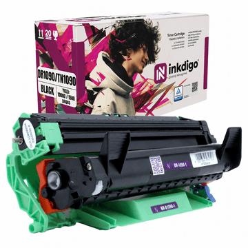 Inkdigo bęben+toner TN1090 DR1090 kompatybilny z Brother DCP-1622WE Certyfikat TÜV