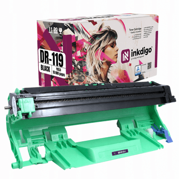 Inkdigo bęben DR119 kompatybilny z Brother DCP-L1630W HL-L1230W DCP-L1632W Certyfikat TÜV