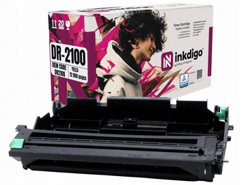 Inkdigo bęben DR2100 kompatybilny z Brother DCP-7030 HL-2140 MFC-7320 Certyfikat TÜV