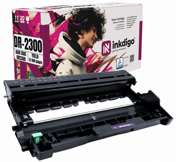 Inkdigo bęben DR2300 kompatybilny z Brother DCP-L2500D HL-L2300D HL-L2360DN Certyfikat TÜV