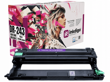 Inkdigo bęben DR243CL kompatybilny z Brother DCP-L3510 HL-L3210 MFC-L3710CW Certyfikat TÜV