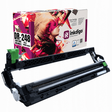 Inkdigo bęben DR248 kompatybilny z Brother DCP-L3515CDW HL-L3215CW Certyfikat TÜV