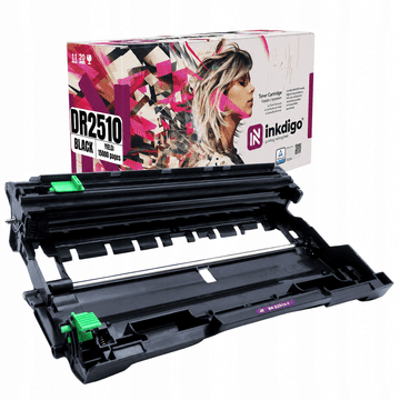 Inkdigo bęben DR2510 kompatybilny z Brother MFC-L2860DWE DCP-L2627DWE Certyfikat TÜV