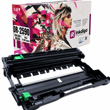 Inkdigo bęben DR2590 kompatybilny z Brother HL-L2442DW DCP-L2622DW Certyfikat TÜV