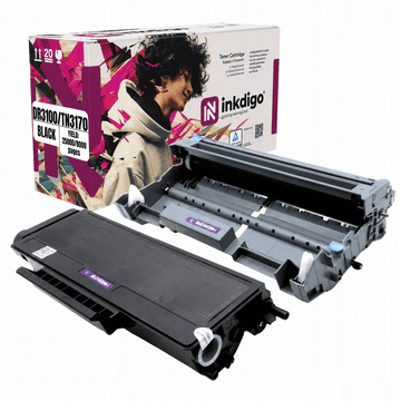 Inkdigo bęben+toner DR3100 TN3170 kompatybilny z Brother DCP-8060 HL-3145 Certyfikat TÜV