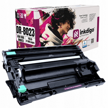 Inkdigo bęben DRB023 kompatybilny z Brother DCP-B7520DW HL-B2080DW Certyfikat TÜV