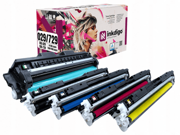 Inkdigo bęben+toner CRG729 kompatybilny z Canon i-Sensys LBP7010C LBP7018C Certyfikat TÜV