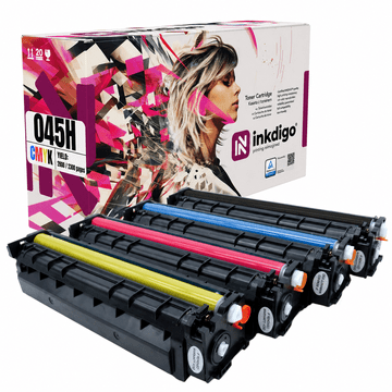 Inkdigo toner CRG045 kompatybilny z Canon ColorimageCLASSMF632Cdw Certyfikat TÜV