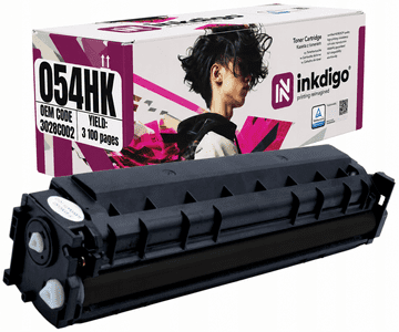 Inkdigo toner CRG054HK kompatybilny z Canon i-Sensys LBP-621Cw MF640C Certyfikat TÜV