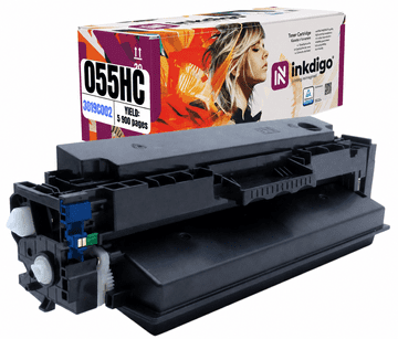Inkdigo toner CRG055HC kompatybilny z Canon i-Sensys LBP-662Cdw MF741Cdw Certyfikat TÜV