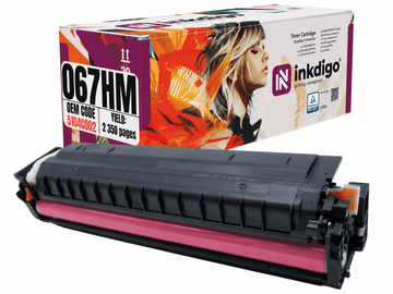 Inkdigo toner CRG067HM kompatybilny z Canon i-Sensys LBP-631Cw MF651Cw Certyfikat TÜV