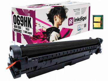Inkdigo toner 069HK kompatybilny z Canon i-Sensys LBP-673Cdw MF752Cdw Certyfikat TÜV