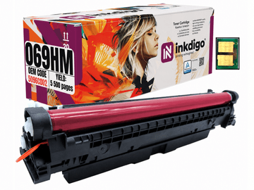 Inkdigo toner 069HM kompatybilny z Canon i-Sensys LBP-673Cdw MF752Cdw Certyfikat TÜV