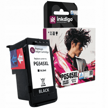 Inkdigo tusz PG545 kompatybilny z Canon Pixma IP2820 MG2440 MX494 TR4540 Certyfikat TÜV