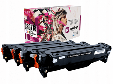 Inkdigo toner CRG718 kompatybilny z Canon i-Sensys LBP-7200 MF724Cdw MF8350 Certyfikat TÜV
