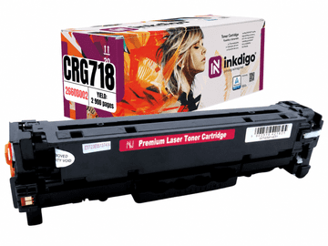 Inkdigo toner CRG718M kompatybilny z Canon i-Sensys LBP-7200 MF724Cdw Certyfikat TÜV